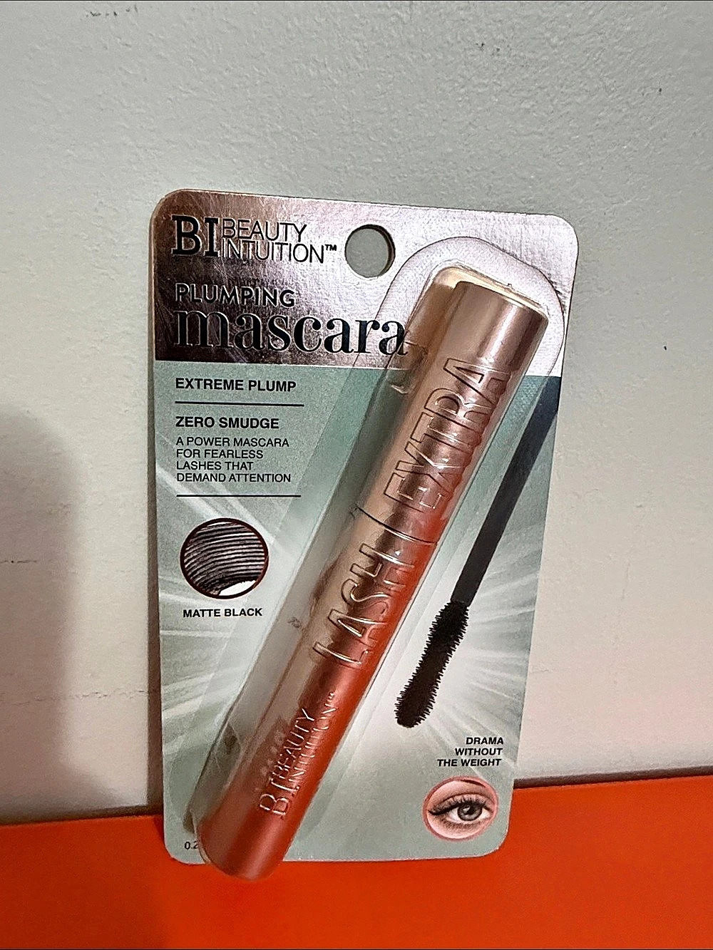 Beauty Intuition Plumping Mascara Extreme Plump Matte Black NWT